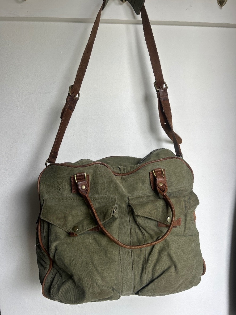 Temple Bag Company duffel - rate find!
